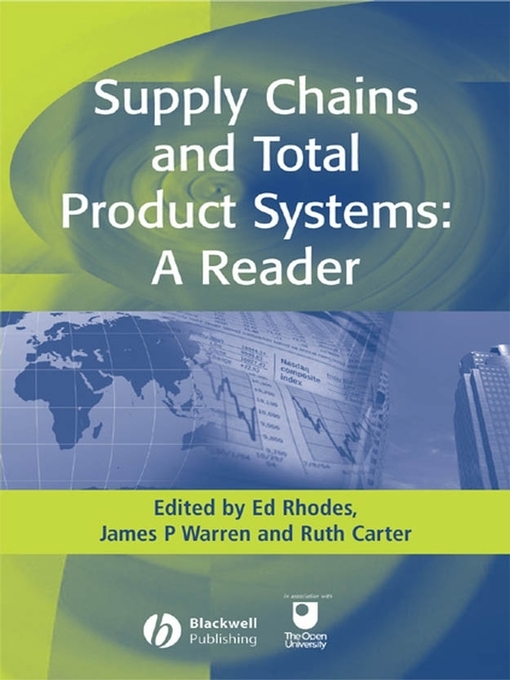 Title details for Supply Chains and Total Product Systems by Ed Rhodes - Available